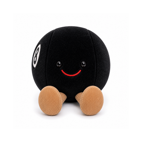 8 Ball Pool Animate — Soft 8 Ball Pool Plush Toy