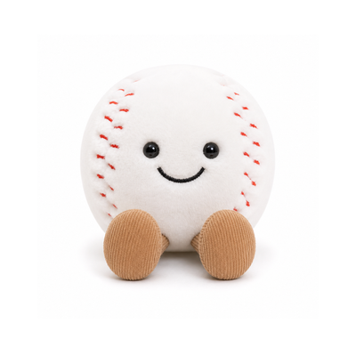 Baseball Animate — Soft Baseball Plush Toy