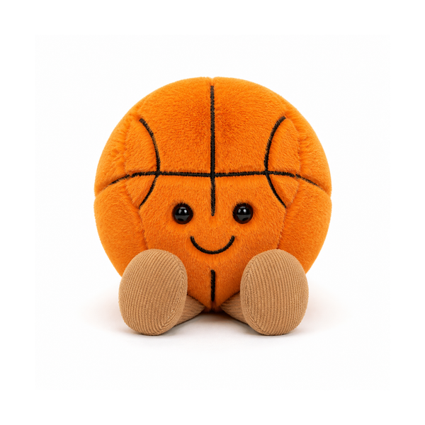 Basketball Animate — Soft Basketball Plush Toy