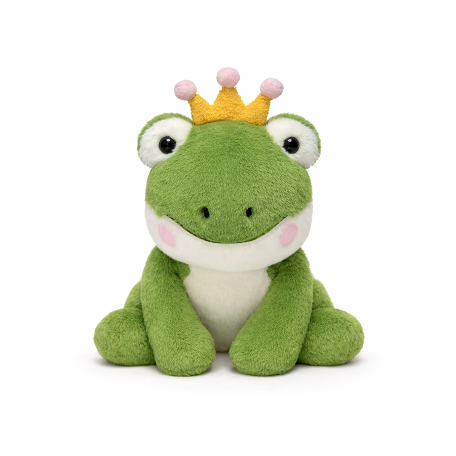 Beaupond Prince Frog Plush — Fairytale Soft Toy