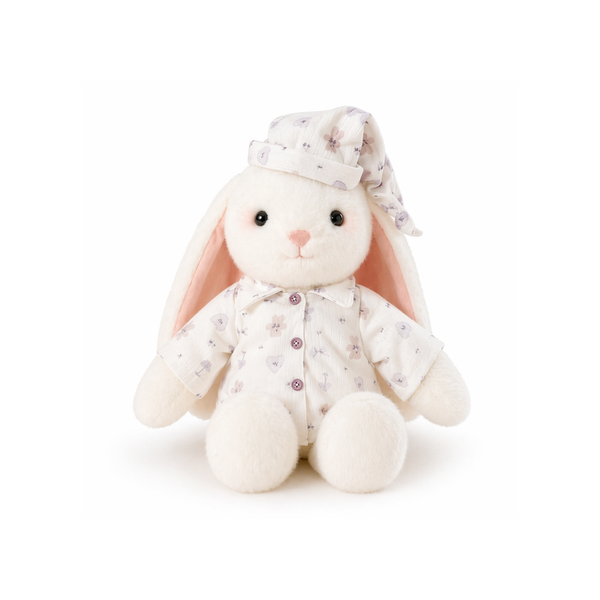 Blossom Sleep Bunny — Soft Plush Bunny Rabbit