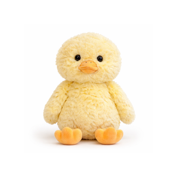 Buttercup Pufflberry Duck — Sunny Soft Plush