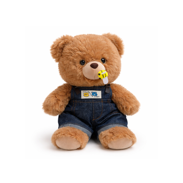Honeydip Huggleton Bear — Soft Plush Honey Teddy