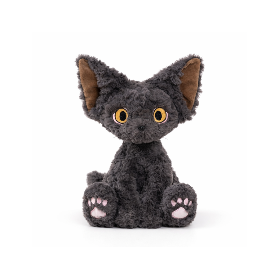 Kindle Gato Cat Plush — Mischievous Soft Toy
