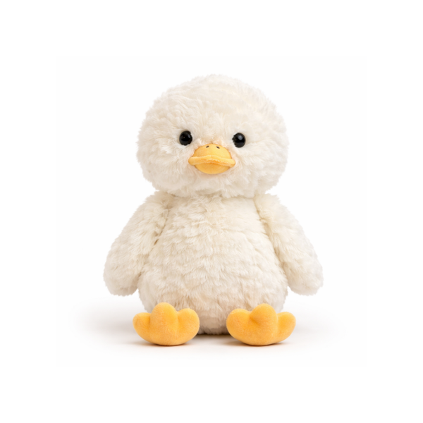 Marshmallow Waddlington Duck — Soft Plush Toy