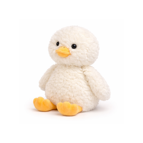 Marshmallow Waddlington Duck — Soft Plush Toy