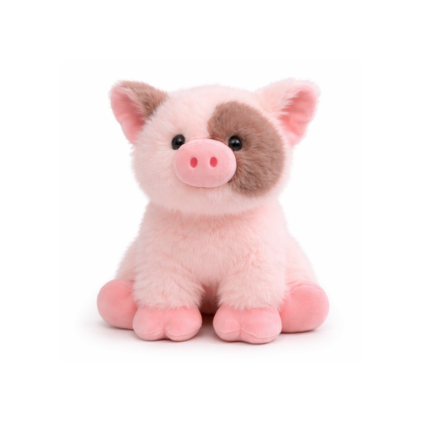 Peaches Puddlewick Pig Plush — Blush Soft Toy