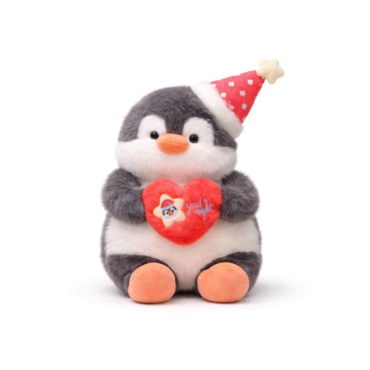 Pengo Napsky Penguin — Soft Plush with Heart