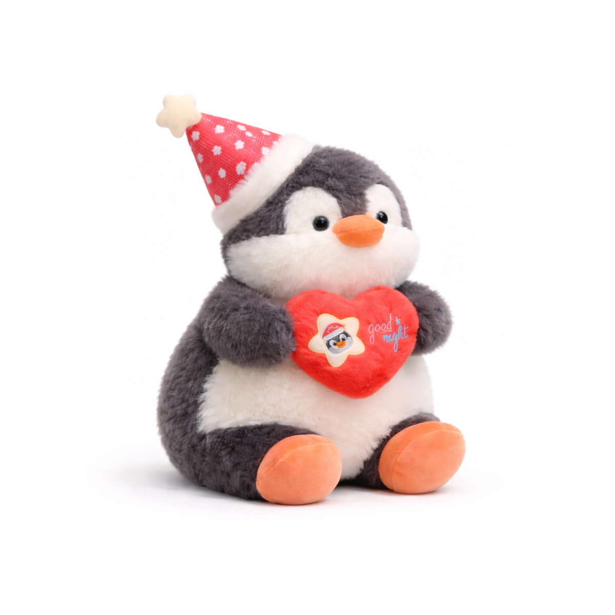 Pengo Napsky Penguin — Soft Plush with Heart