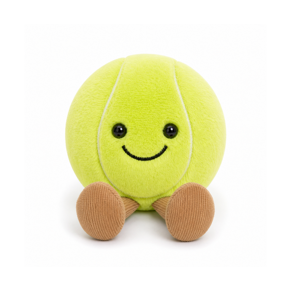 Tennis Ball Animate — Soft Tennis Ball Plush Toy